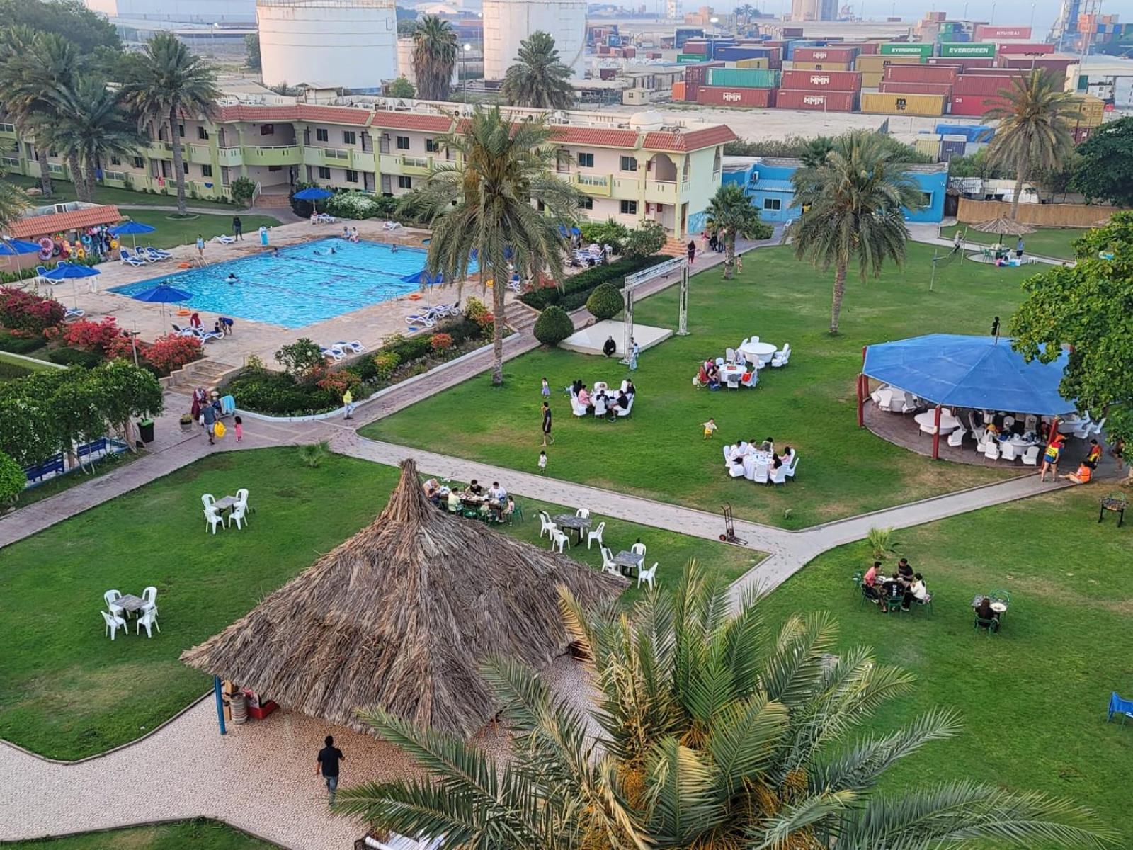 Flamingo Beach Hotel Umm al-Qaiwain Buitenkant foto